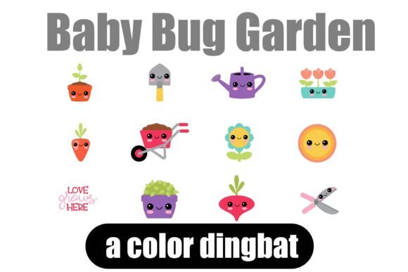 Baby Bug Garden: The Perfect Kawaii Font for Crafters