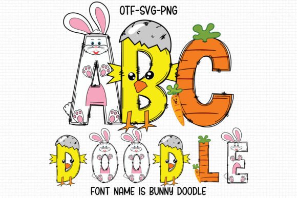Bunny Doodle: The Color Font That Elevates Spring Campaigns