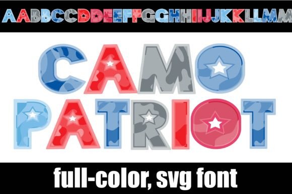 Camo Patriot Font Review: A Bold Typeface for Campaigns