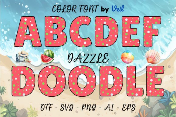 Dazzle Font: A Playful Typeface for Handmade Brands