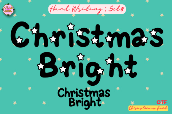 Designing Festive Brands with Christmas Bright 8 Typeface