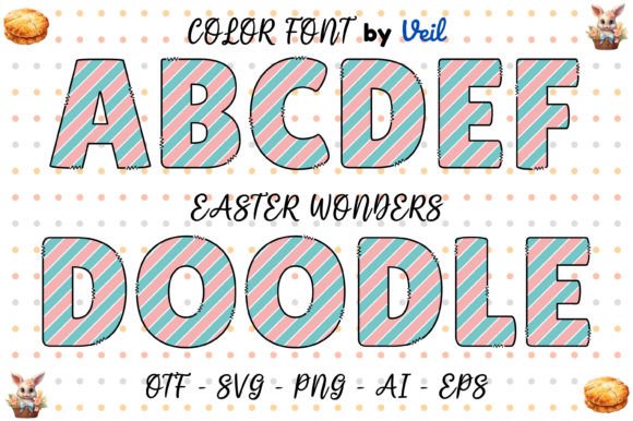 Easter Wonders: A Playful Typeface for Editorial Design
