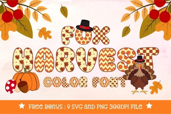 Fox Harvest Review: A Color Font for Bold Branding
