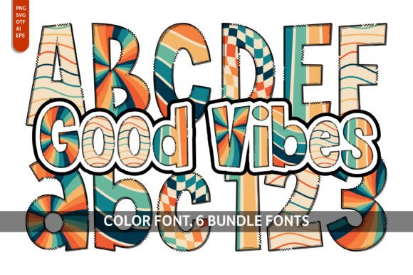 Good Vibes Collection: A Designer's Take on Color Typography