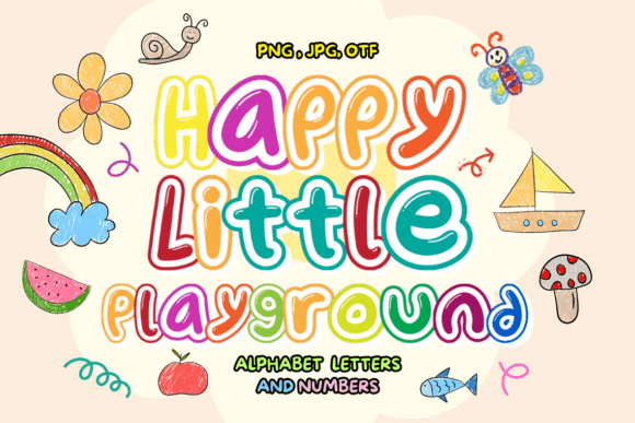 Happy Little Playground: A Color Font for Joyful Branding