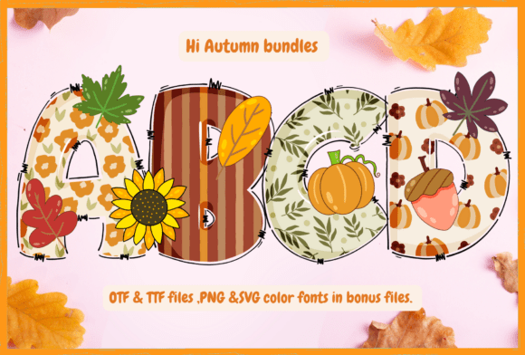 Hi Autumn: The Playful Color Font for Scroll-Stopping Designs