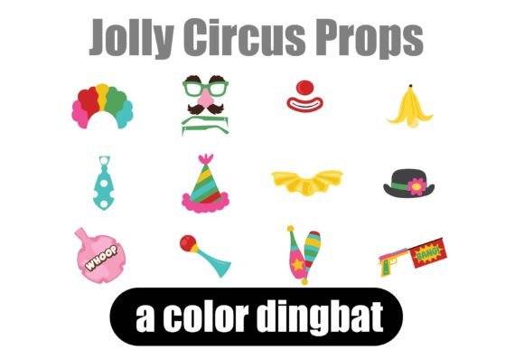 Jolly Circus Props: A Playful Typeface for Editorial Design