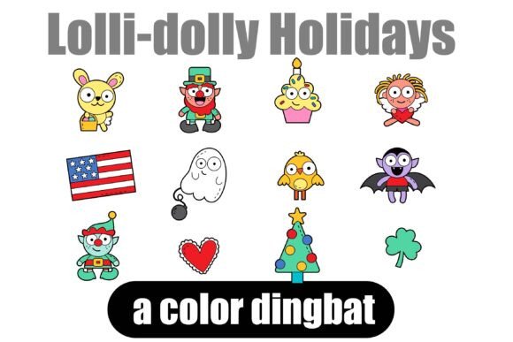 Loli-dolly Holidays: A Designer's Review for Festive Branding
