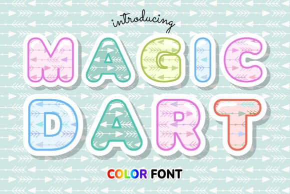 Magic Dart: A Color Font That Elevates Campaign Visuals