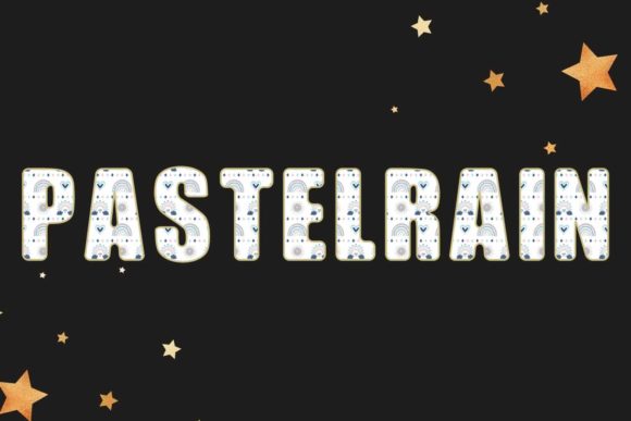 Pastelrain: A Playful Color Font for Modern Web Design