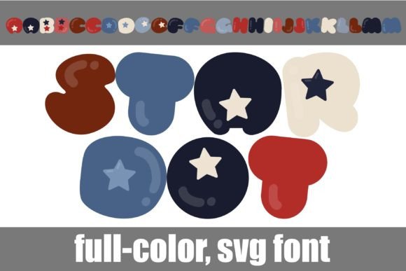Star Dot Font: A Colorful Typeface for Small Business Branding