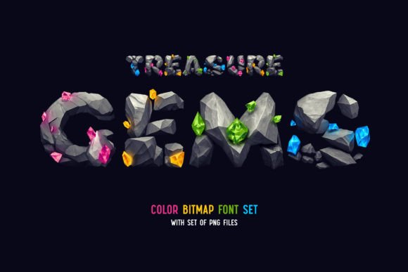 Treasure Gems Font: A Magical Typeface for Branding