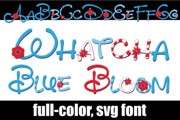 Whatcha Blue Blooms: A Designer's Field Test for Color Typography