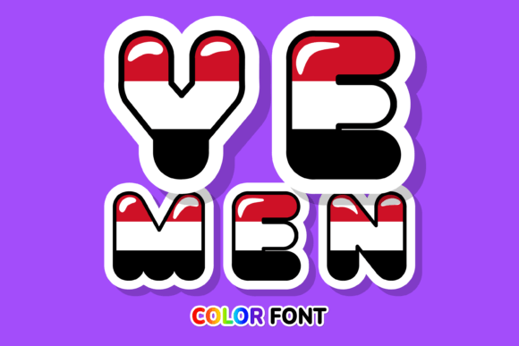 Yemen: A Color Font That Elevates Small Business Branding